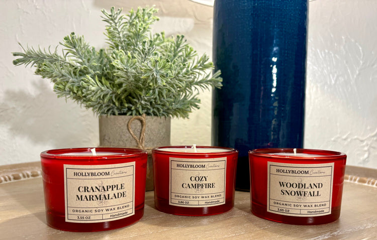 Upcycled Candle Container Collection