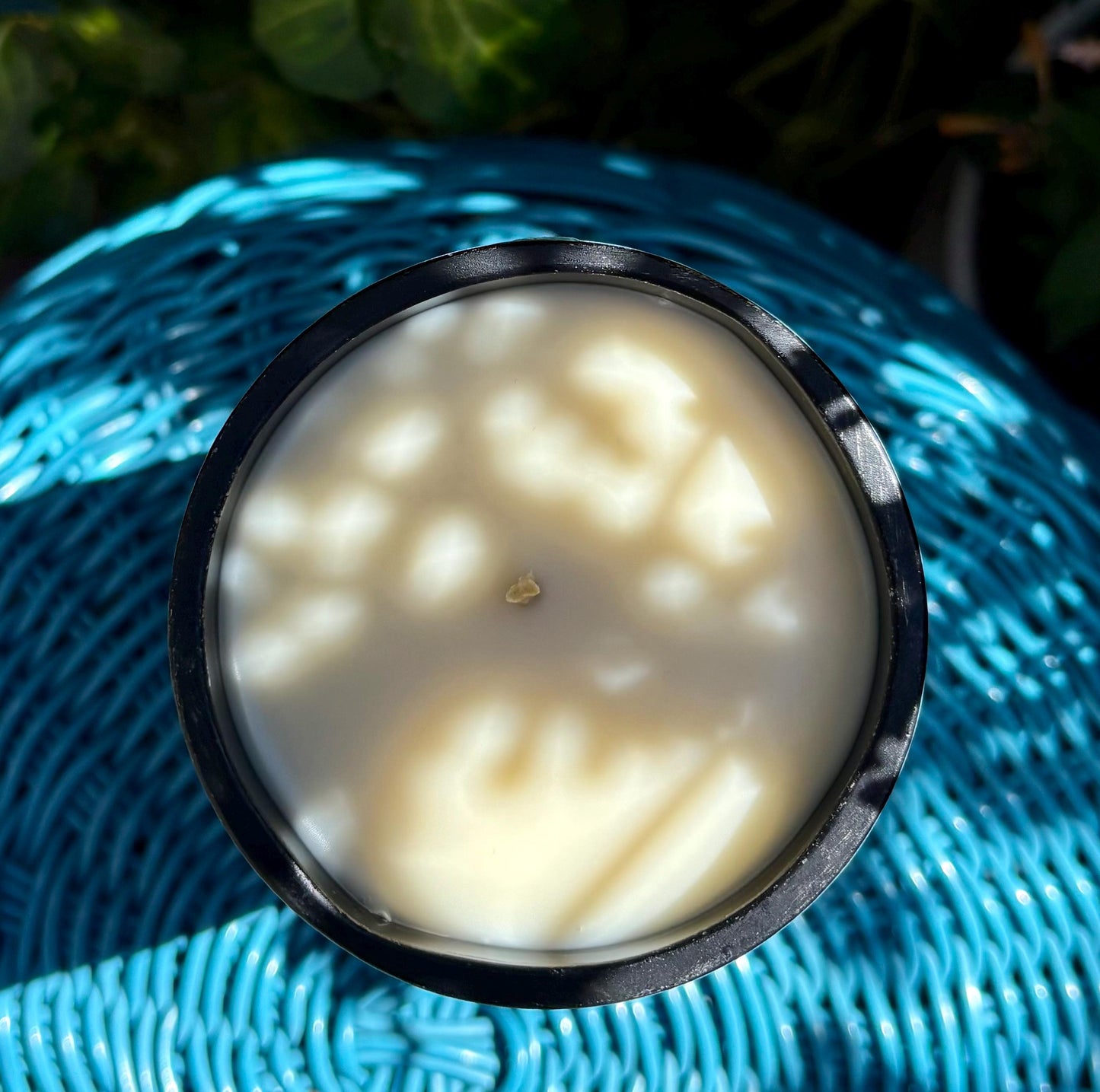 Banana Nut Bread - Upcycled Wine Bottle Candle