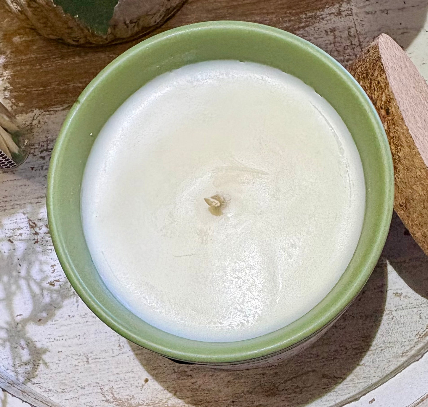 Sage Green Ceramic Tumbler Candle 12 oz
