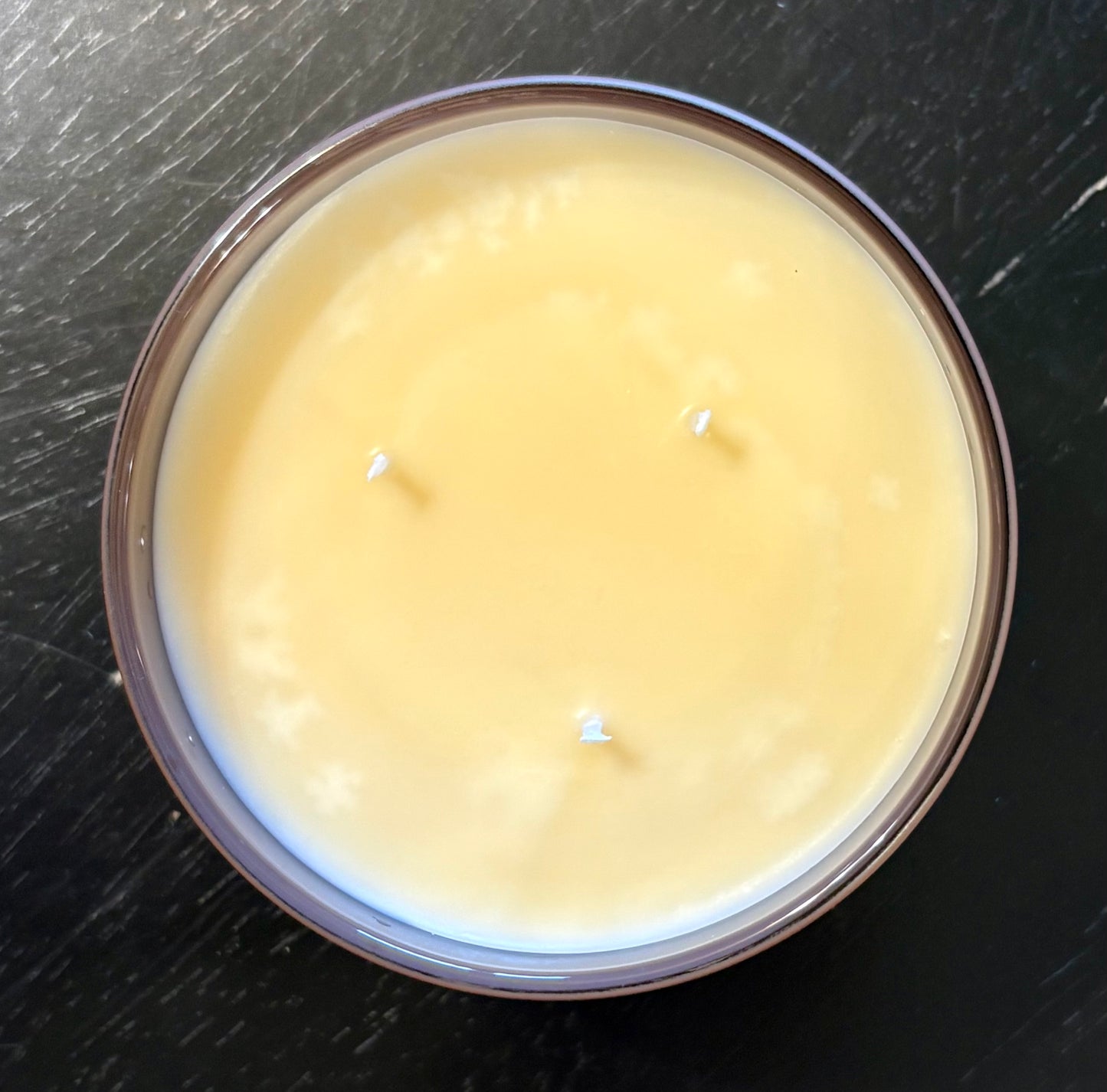 Matte Mocha 3-Wick Glass Candle 8.29 oz