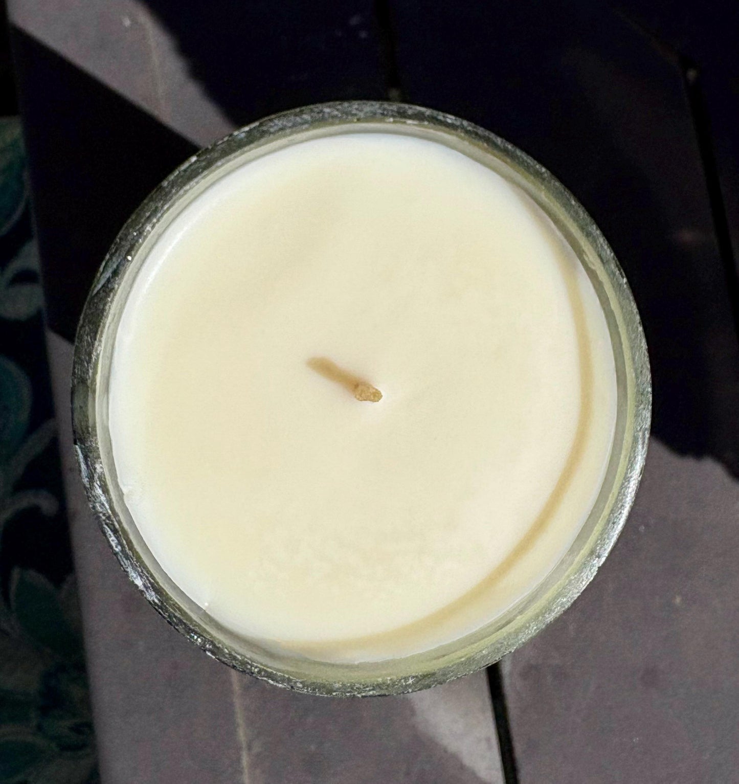 Oak Vanilla Orchard - Upcycled Wine Bottle Candle